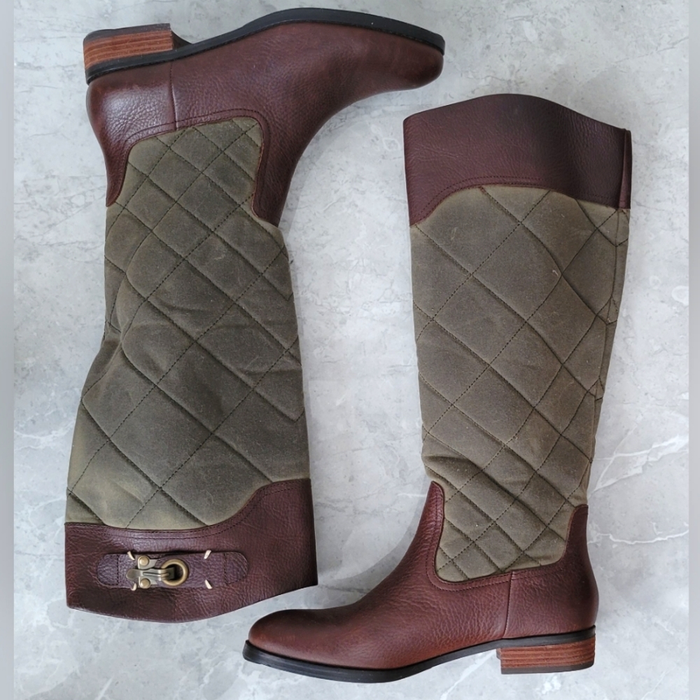 Eddie Bauer Quilted Riding Boots